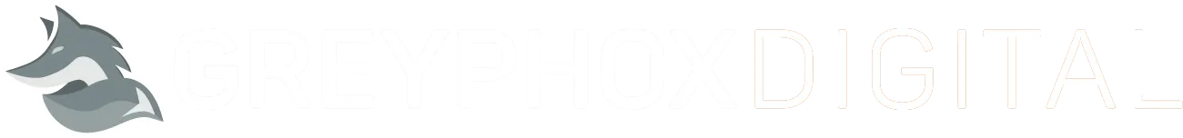 GreyPhox Logo White